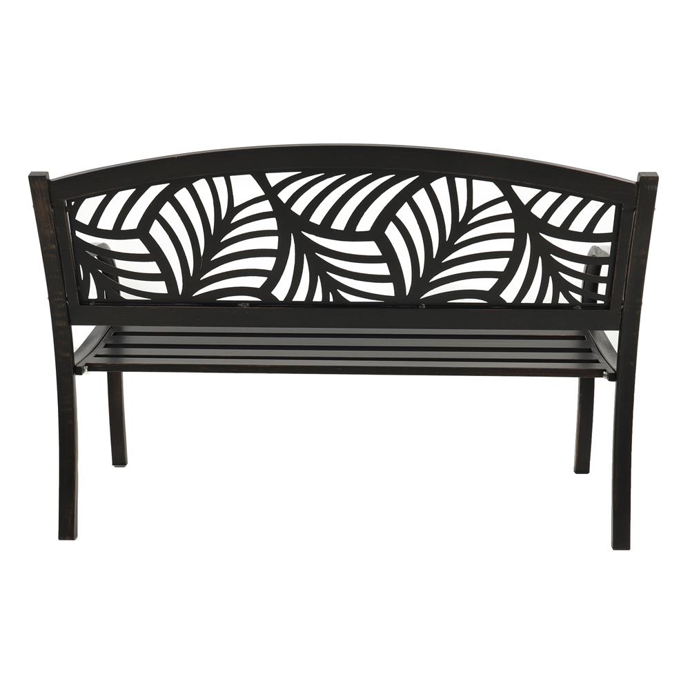 ม้านั่งสนาม SPRING EVELYN PALM สี BRONZE