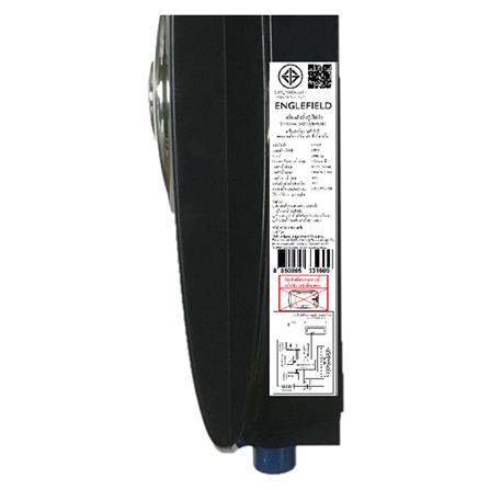 เครื่องทำน้ำอุ่น ENGLEFIELD K-27846X-BL 4,500 วัตต์ สีดำ_4