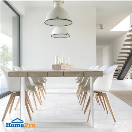 กระเบื้องพื้นพอร์ซเลน  16x16 นิ้ว COTTO เบอร์เรี่ยน ขาว ExC PM 0.96M2_5