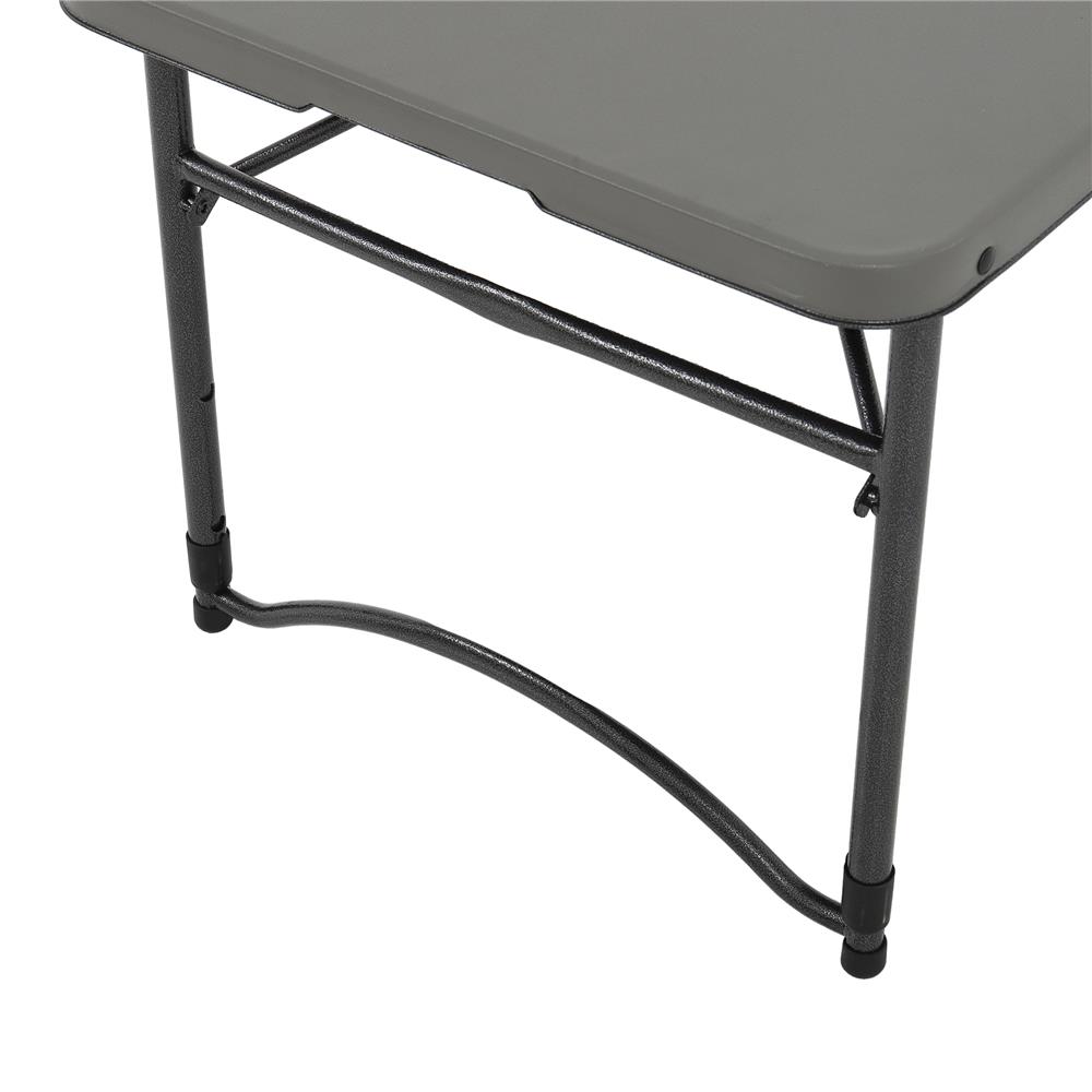 โต๊ะอเนกประสงค์พับครึ่ง 3 ระดับ SPRING 100 ซม. สีเทา