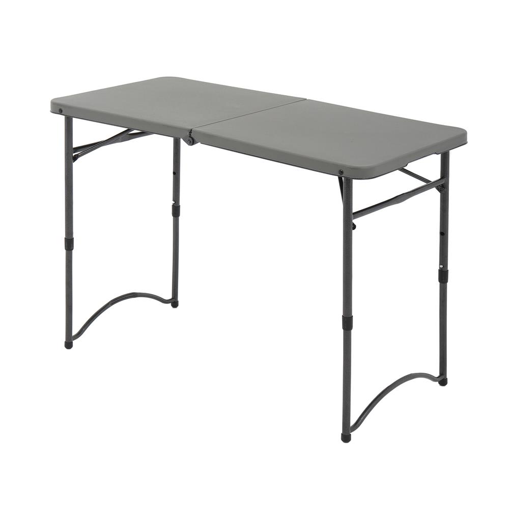 โต๊ะอเนกประสงค์พับครึ่ง 3 ระดับ SPRING 100 ซม. สีเทา