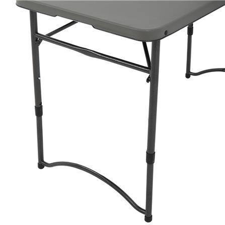 โต๊ะอเนกประสงค์พับครึ่ง 3 ระดับ SPRING 100 ซม. สีเทา_5