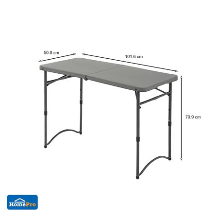 โต๊ะอเนกประสงค์พับครึ่ง 3 ระดับ SPRING 100 ซม. สีเทา_16
