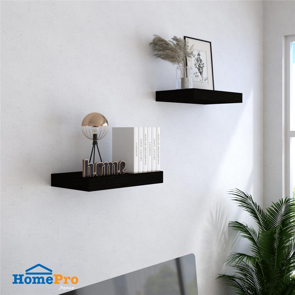 แผ่นชั้นไม้ซ่อนขา STACKO 40x24x5 ซม. สีเวงเก้