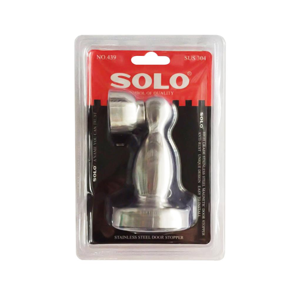 กันชนแม่เหล็กแท่ง SOLO 439 สีสเตนเลส