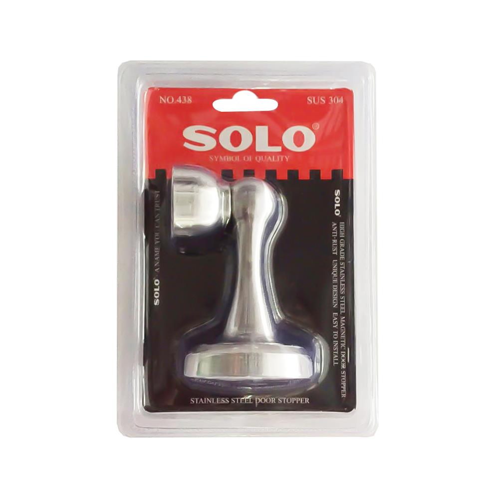 กันชนแม่เหล็กแท่ง SOLO 438 สีสเตนเลส