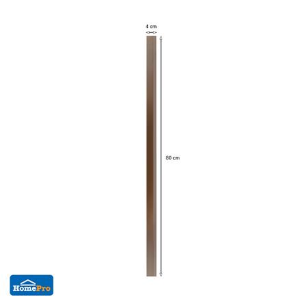 คิ้วกันแมลงแบบยาง DEXZON 80 ซม. สีนํ้าตาล_4