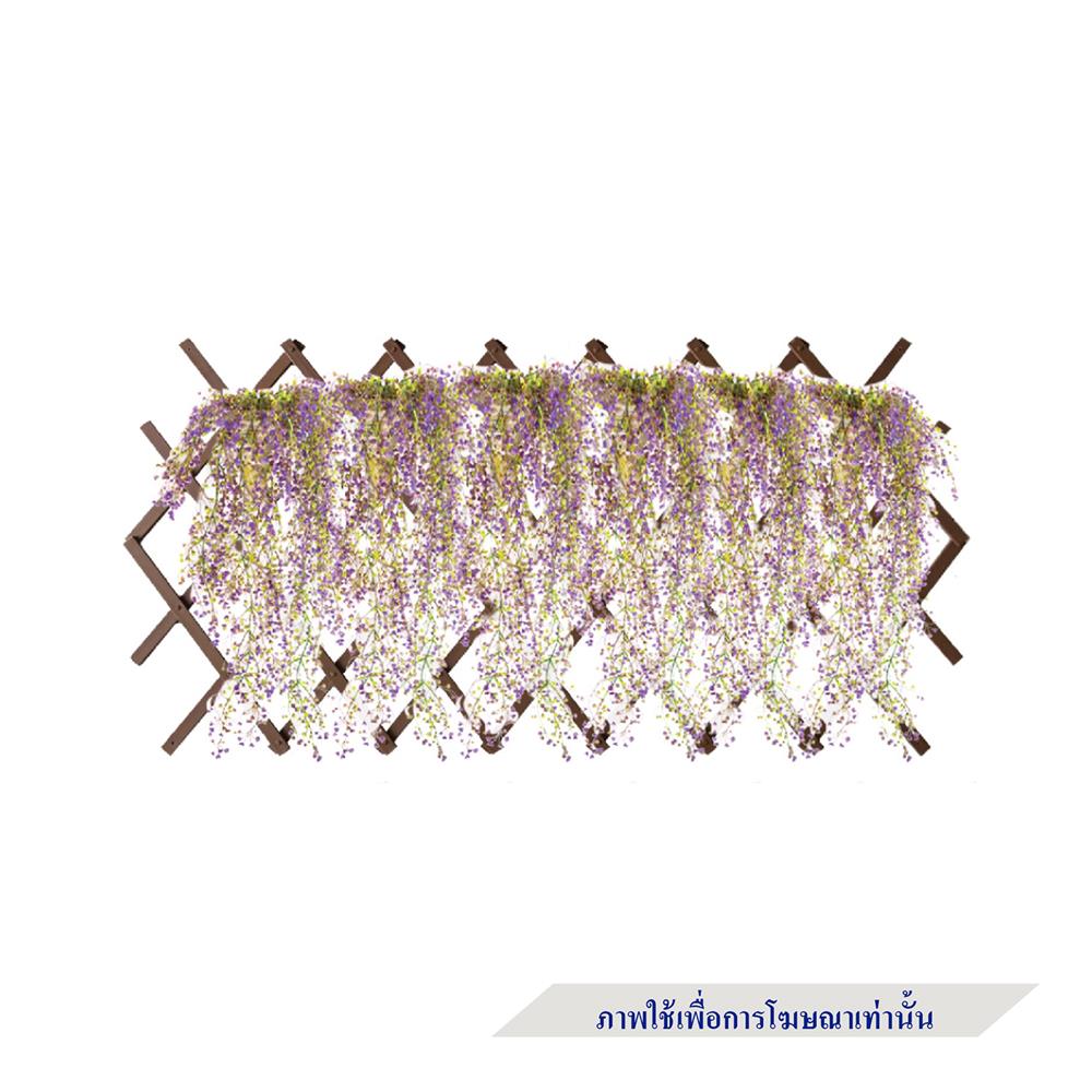 รั้วพลาสติกอเนกประสงค์ยืด-หด SPRING สีน้ำตาล