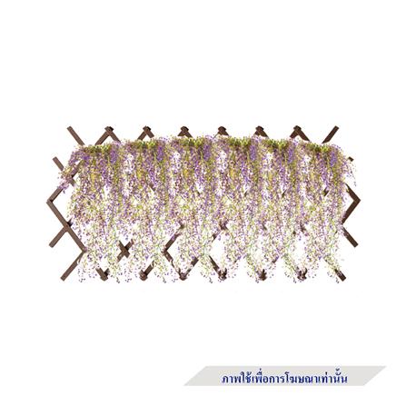 รั้วพลาสติกอเนกประสงค์ยืด-หด SPRING สีน้ำตาล_2