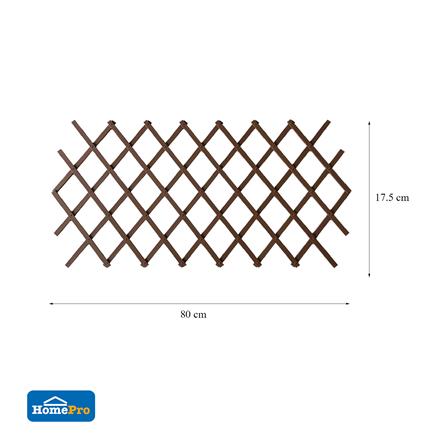 รั้วพลาสติกอเนกประสงค์ยืด-หด SPRING สีน้ำตาล_4