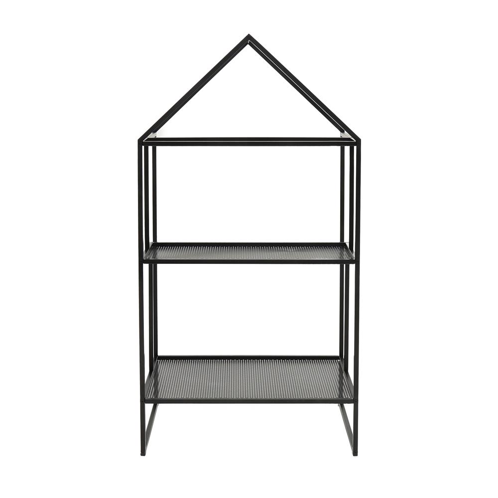 ชั้นวางกระถางต้นไม้ 3 ชั้น SPRING COLT สีดำ