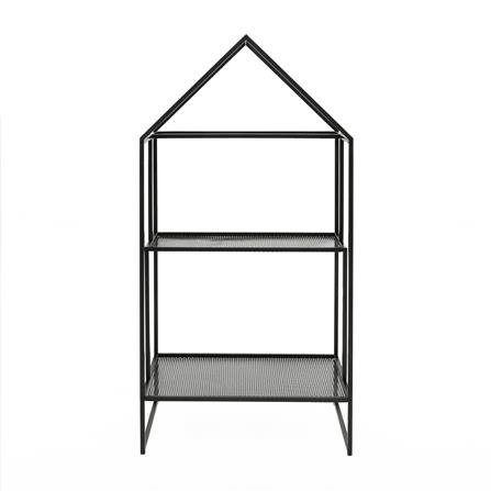 ชั้นวางกระถางต้นไม้ 3 ชั้น SPRING COLT สีดำ_1