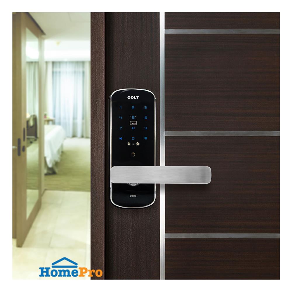 กลอนดิจิตอล LOCK COLT C100B3LC สีดำ