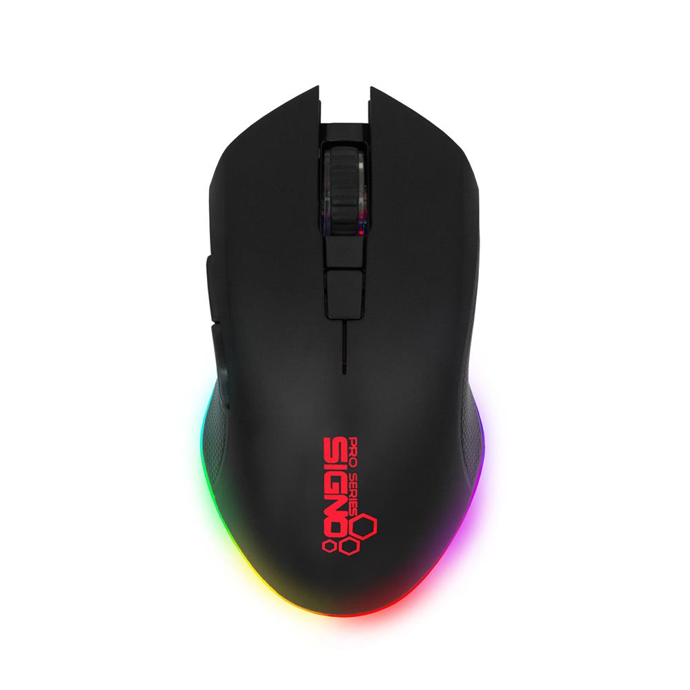 เมาส์เกมมิ่ง SIGNO GM-907 สีดำ
