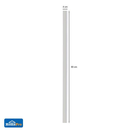 คิ้วกันแมลงแบบแปรง DEXZON BRUSH 90 ซม. สีขาว_4