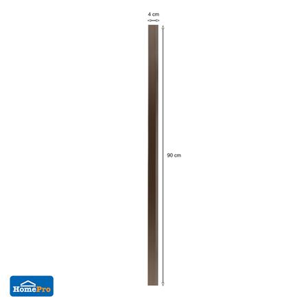 คิ้วกันแมลงแบบยาง DEXZON 90 ซม. สีนํ้าตาล_4