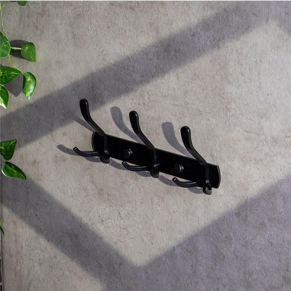 ขอแขวนผ้า RASLAND RA 1234-BLACK สีดำ