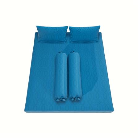 ชุดผ้าปูที่นอน 5 ฟุต 5 ชิ้น SATIN PLUS LUCKY ME LK017_2