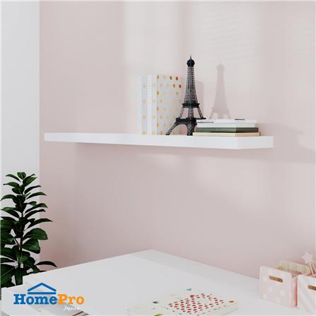 แผ่นชั้นไม้ซ่อนขา STACKO 160x24x5 ซม. สีขาว_4