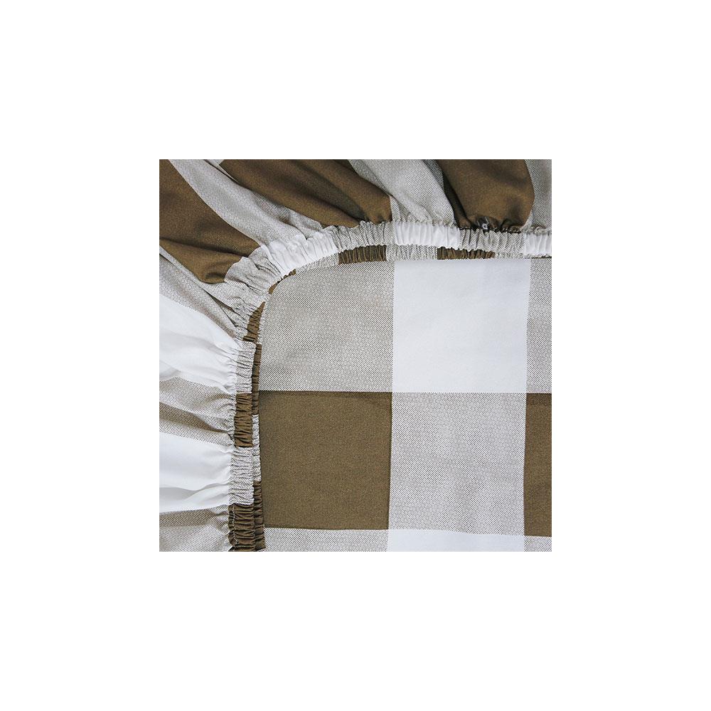 ชุดผ้าปูที่นอน 6 ฟุต 6 ชิ้น PICASSO BASIC สี FLORENCE BROWN