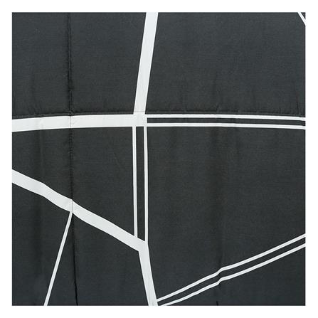 ชุดผ้าปูที่นอน 6 ฟุต 6 ชิ้น PICASSO BASIC สี NAPLES DARK GREY_2