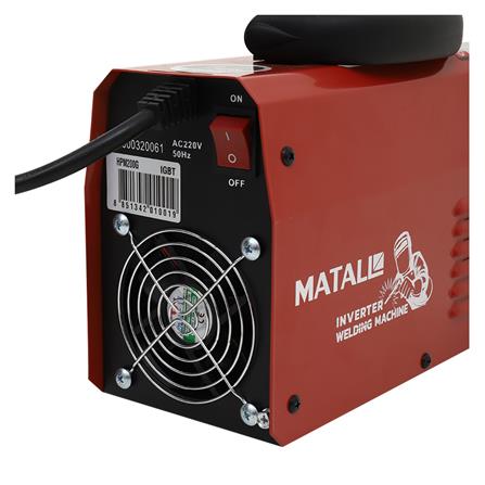 เครื่องเชื่อม INVERTER MATALL DMT-WM-HM200G 140 แอมป์_3