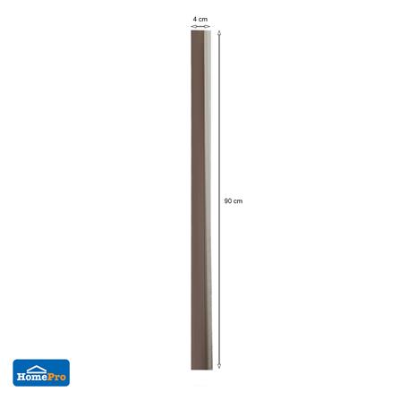 คิ้วกันแมลงแบบแปรง DEXZON BRUSH 90 ซม. สีนํ้าตาล_4