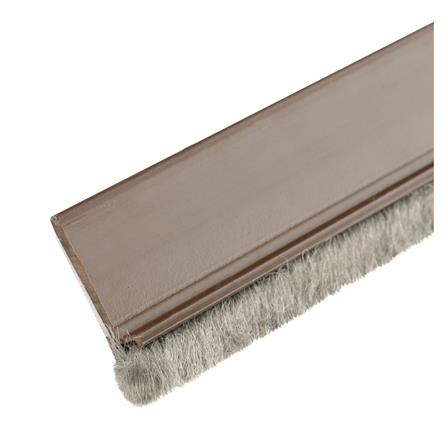 คิ้วกันแมลงแบบแปรง DEXZON BRUSH 80 ซม. สีน้ำตาล