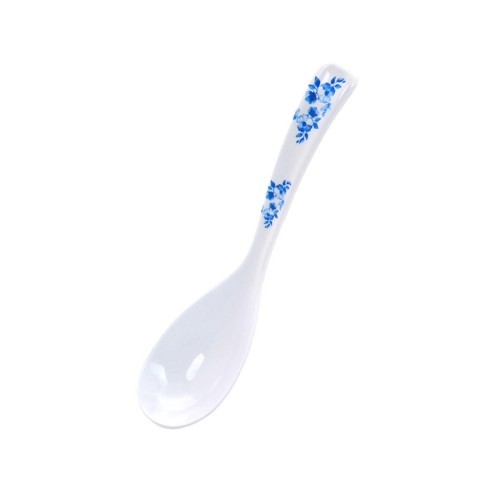 ช้อนซุปเมลามีน SUPERWARE BLUE FLORAL