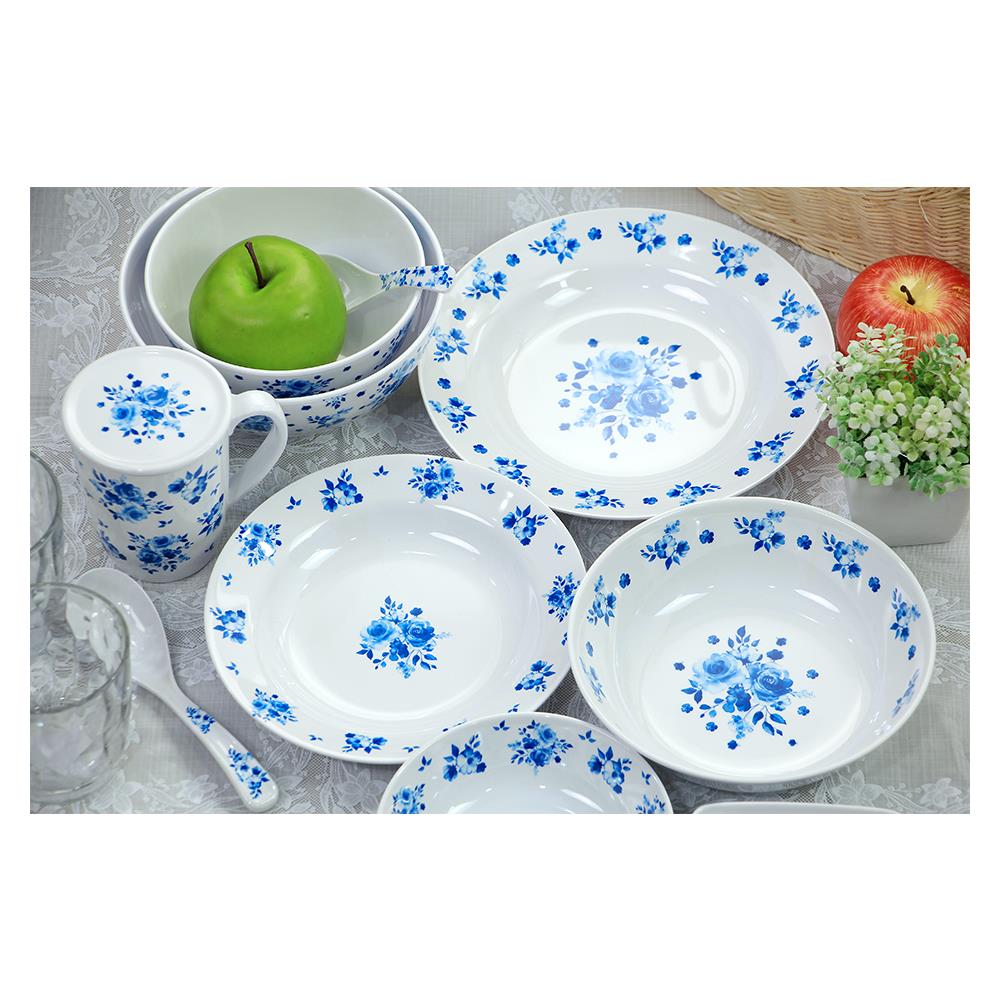ช้อนซุปเมลามีน SUPERWARE BLUE FLORAL