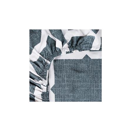 ชุดผ้าปูที่นอน 6 ฟุต 6 ชิ้น PICASSO BASIC สี ROME DARK GREY_1