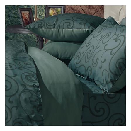 ชุดผ้าปูที่นอน 5 ฟุต 5 ชิ้น SATIN PLUS LUCKY ME LK020_1