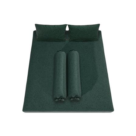 ชุดผ้าปูที่นอน 5 ฟุต 5 ชิ้น SATIN PLUS LUCKY ME LK020_2