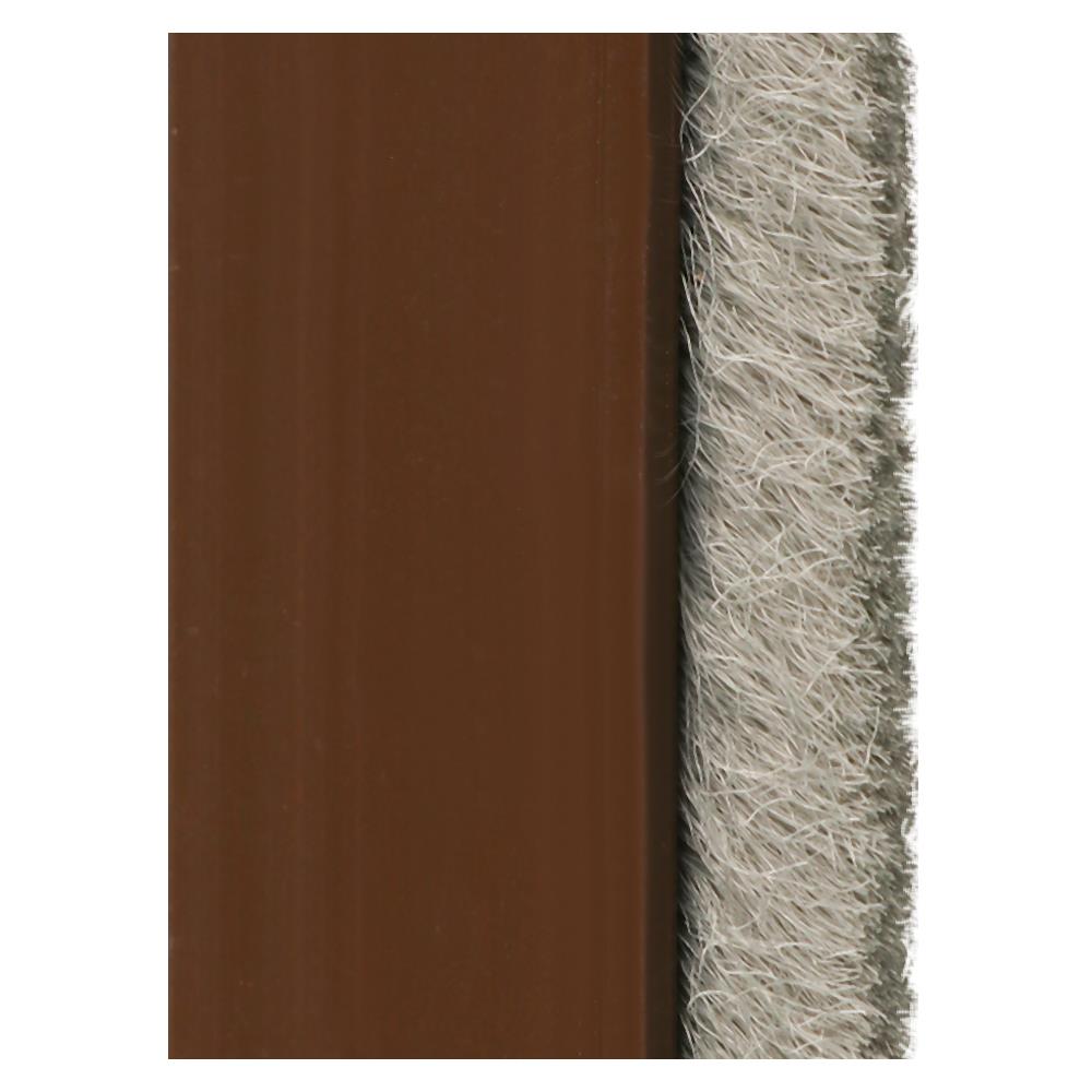 คิ้วกันแมลงแบบแปรง DEXZON BRUSH 100 ซม. สีนํ้าตาล