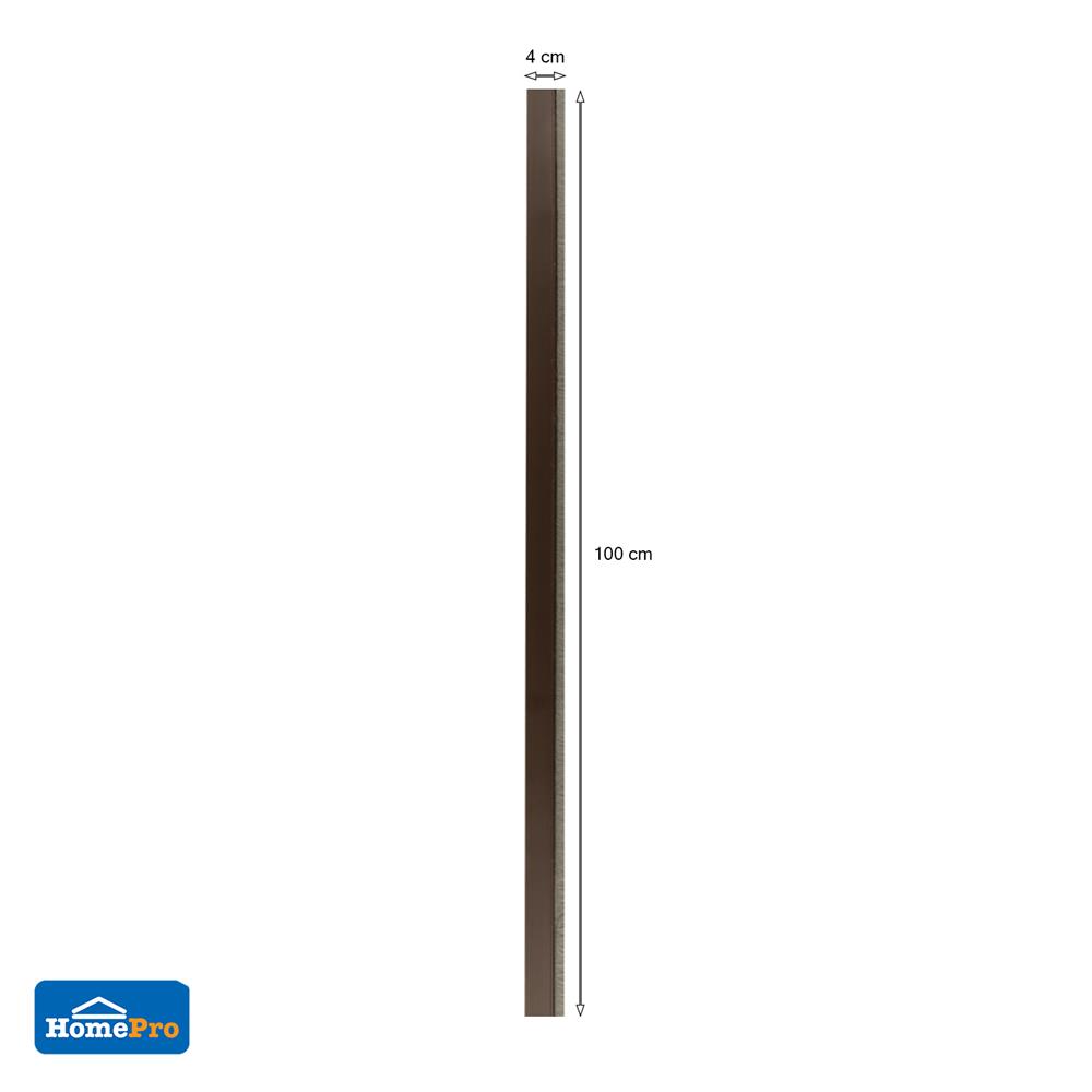 คิ้วกันแมลงแบบแปรง DEXZON BRUSH 100 ซม. สีนํ้าตาล