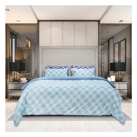 ชุดผ้าปูที่นอน 6 ฟุต 6 ชิ้น PICASSO BASIC สี MILAN GREENMINT