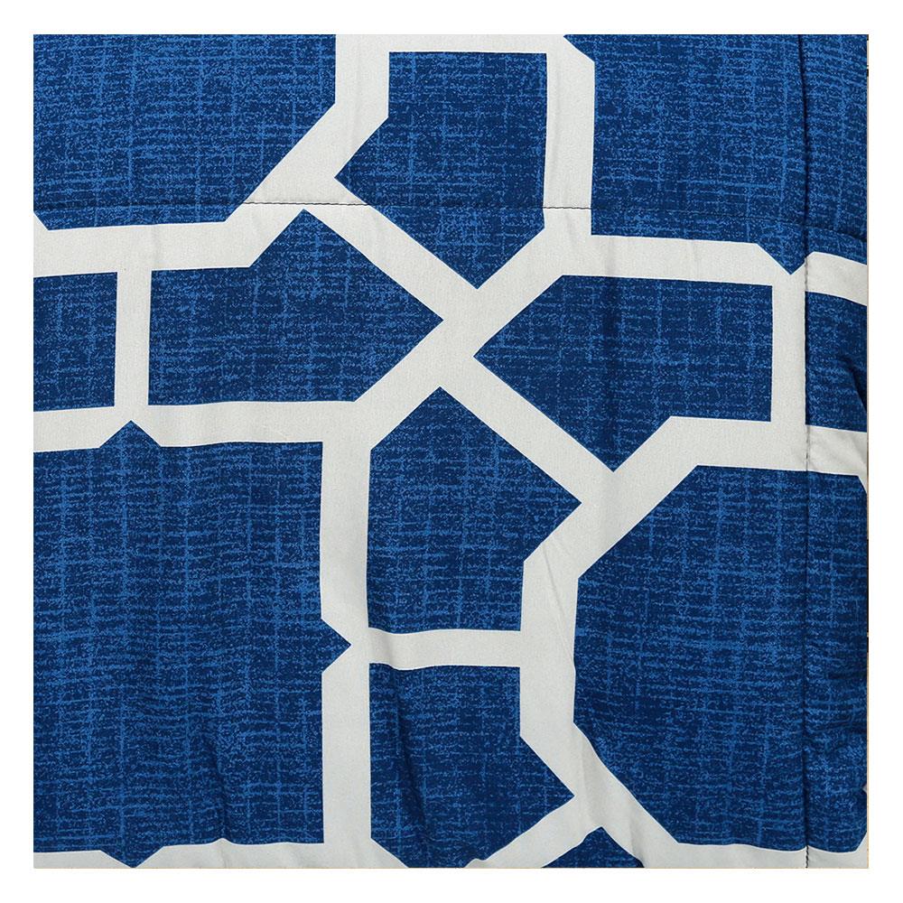 ชุดผ้าปูที่นอน 6 ฟุต 6 ชิ้น PICASSO BASIC สี ROME NAVY BLUE