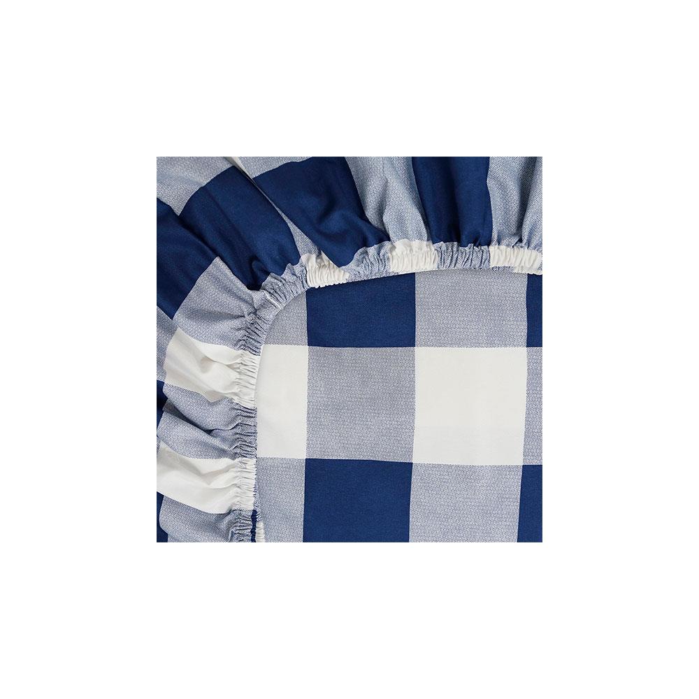 ชุดผ้าปูที่นอน 6 ฟุต 6 ชิ้น PICASSO BASIC สี FLORENCE NAVY BLUE