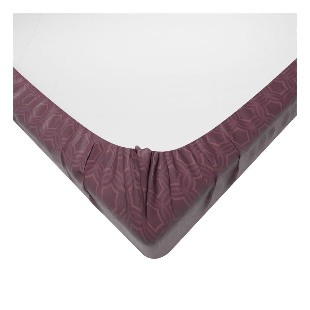 ชุดผ้าปูที่นอน 3.5 ฟุต 3 ชิ้น SATIN PLUS LUCKY ME LK013