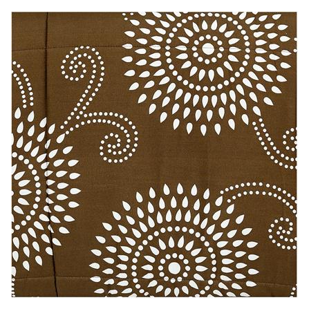 ชุดผ้าปูที่นอน 6 ฟุต 6 ชิ้น PICASSO BASIC สี VENICE BROWN_2