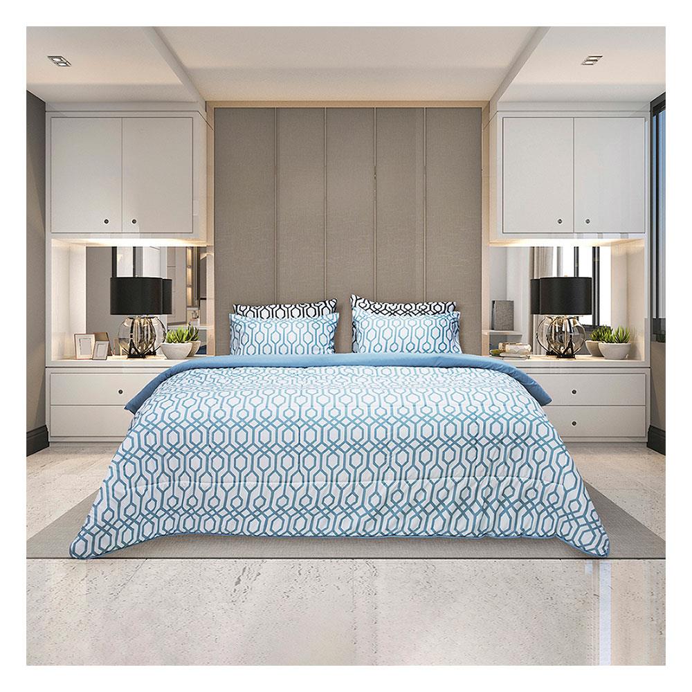 ชุดผ้าปูที่นอน 6 ฟุต 6 ชิ้น PICASSO BASIC สี JENOA GREENMINT