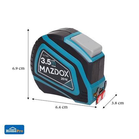 ตลับเมตรล็อกอัตโนมัติ MAZDOX 3.5 ม._6