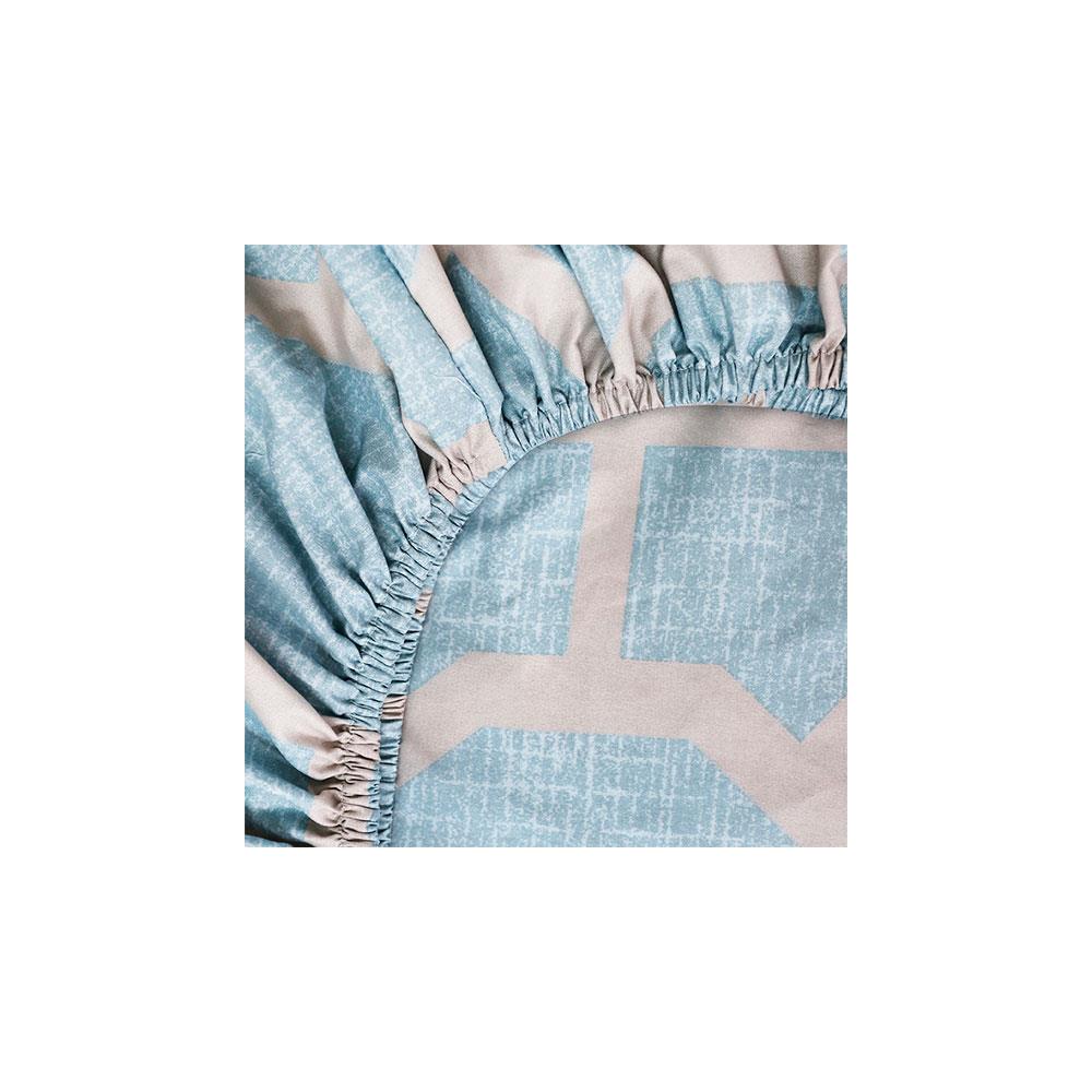 ชุดผ้าปูที่นอน 6 ฟุต 6 ชิ้น PICASSO BASIC สี ROME GREENMINT