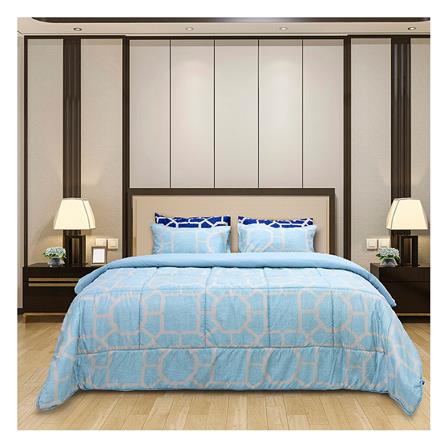 ชุดผ้าปูที่นอน 6 ฟุต 6 ชิ้น PICASSO BASIC สี ROME GREENMINT