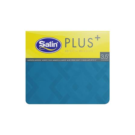 ชุดผ้าปูที่นอน 3.5 ฟุต 3 ชิ้น SATIN PLUS LUCKY ME LK017_4