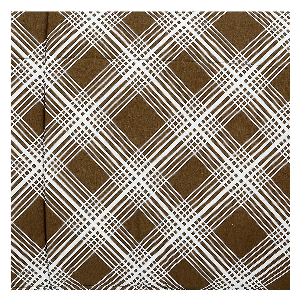 ชุดผ้าปูที่นอน 6 ฟุต 6 ชิ้น PICASSO BASIC สี MILAN BROWN