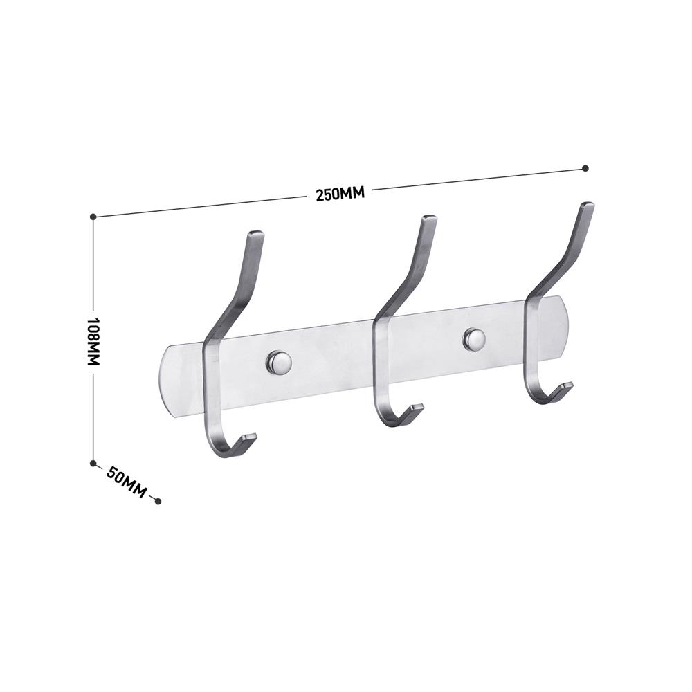ขอแขวนผ้า RASLAND RA SS-HOOK-LL สเตนเลส