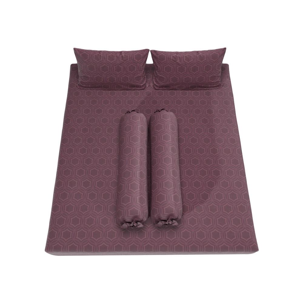 ชุดผ้าปูที่นอน 5 ฟุต 5 ชิ้น SATIN PLUS LUCKY ME LK013