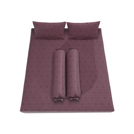 ชุดผ้าปูที่นอน 5 ฟุต 5 ชิ้น SATIN PLUS LUCKY ME LK013_2