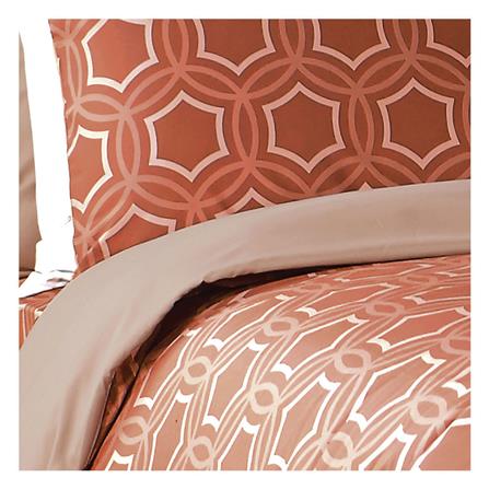 ชุดผ้าปูที่นอน 5 ฟุต 5 ชิ้น SATIN PLUS LUCKY ME LK015_1